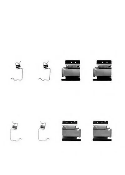 Комплектующие, колодки дискового тормоза MOTAQUIP купить