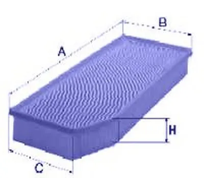 Воздушный фильтр UNICO FILTER купить