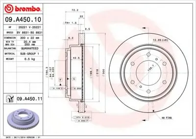 Тормозной диск COATED DISC LINE BREMBO купить
