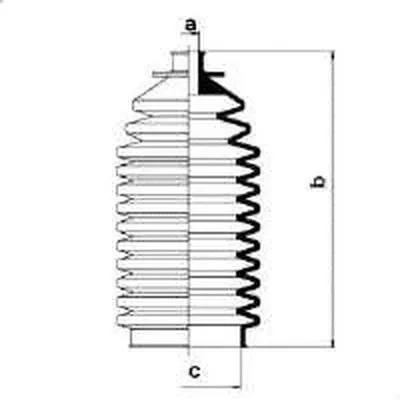 Пыльник, рулевое управление SPIDAN купить