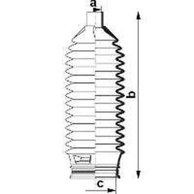Пыльник, рулевое управление SPIDAN купить