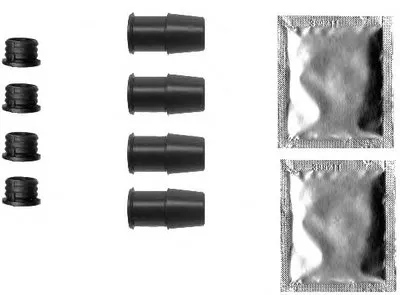 комплект принадлежностей, тормозной суппорт HELLA купить