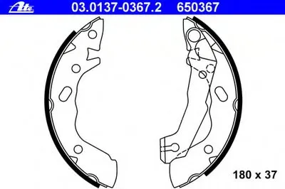 Комплект тормозных колодок ATE купить