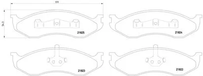 Комплект тормозных колодок, дисковый тормоз HELLA PAGID купить