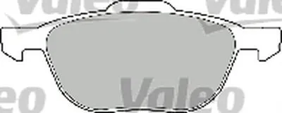 Комплект тормозных колодок, дисковый тормоз VALEO купить