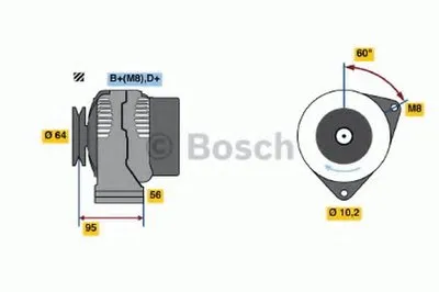 Генератор BOSCH купить