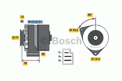 Генератор BOSCH купить