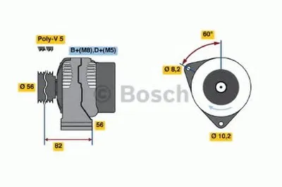 Генератор BOSCH купить