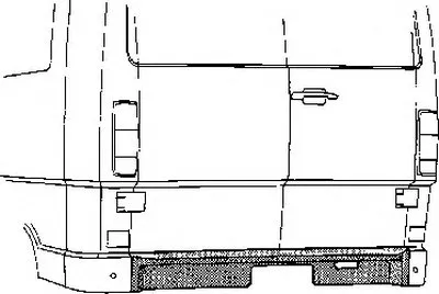 Задняя стенка VAN WEZEL купить