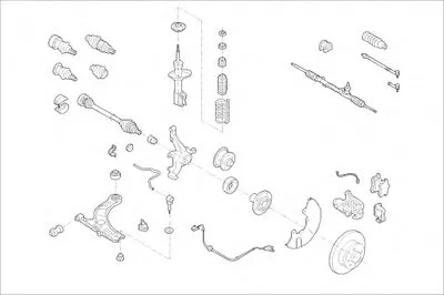 Подвеска колеса MONROE купить