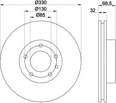 Тормозной диск TEXTAR купить