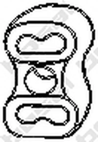 Резиновые полоски, система выпуска BOSAL купить