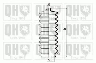 Комплект пылника, рулевое управление QUINTON HAZELL купить