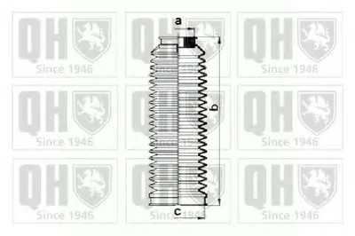 Комплект пылника, рулевое управление QUINTON HAZELL купить