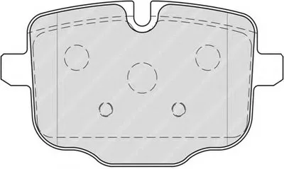 Комплект тормозных колодок, дисковый тормоз PREMIER FERODO купить