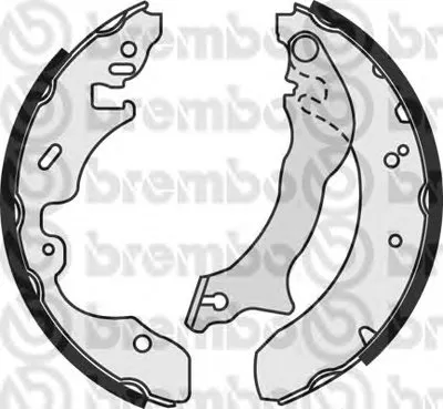 Комплект тормозных колодок BREMBO купить