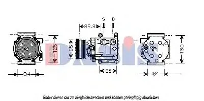 Компрессор, кондиционер AKS DASIS купить