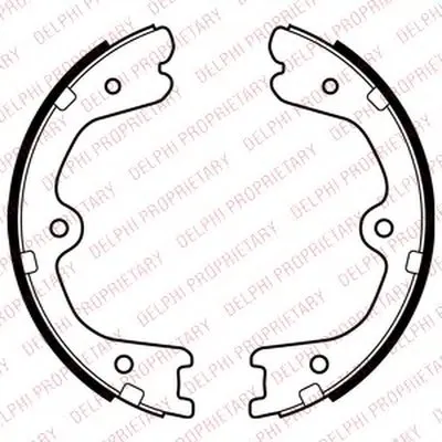 Комплект тормозных колодок, стояночная тормозная система DELPHI купить