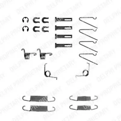 Комплектующие, тормозная колодка DELPHI купить