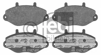 Комплект тормозных колодок, дисковый тормоз FEBI BILSTEIN купить