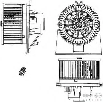 Вентиляция салона BEHR HELLA SERVICE купить