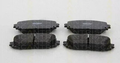 Комплект тормозных колодок, дисковый тормоз TRISCAN купить