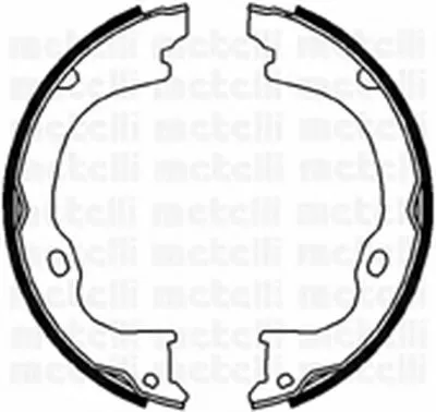 Комплект тормозных колодок, стояночная тормозная система METELLI купить