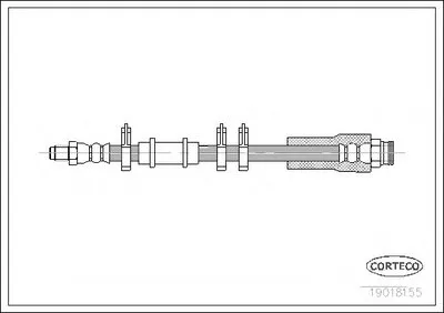 Тормозной шланг CORTECO купить