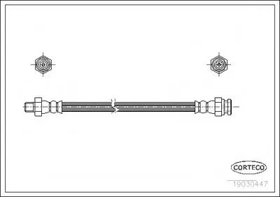Тормозной шланг CORTECO купить