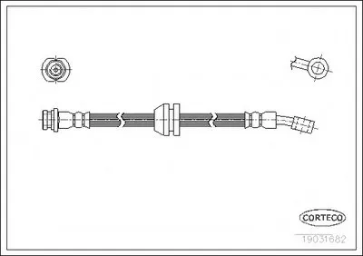 Тормозной шланг CORTECO купить