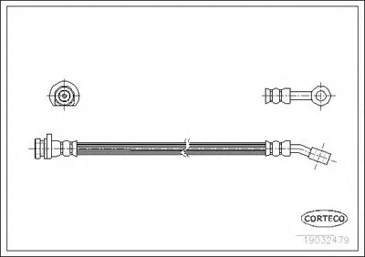 Тормозной шланг CORTECO купить