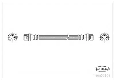 Тормозной шланг CORTECO купить