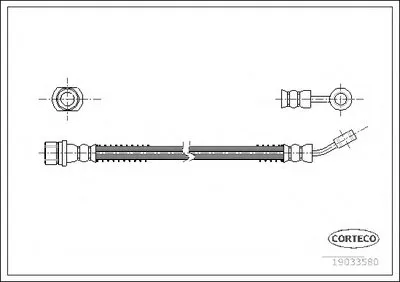 Тормозной шланг CORTECO купить