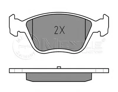 Комплект тормозных колодок, дисковый тормоз MEYLE купить