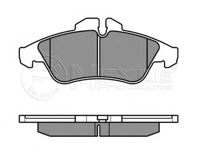 Комплект тормозных колодок, дисковый тормоз MEYLE купить