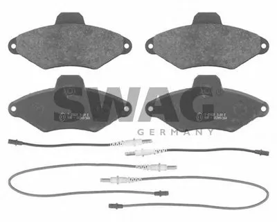 Комплект тормозных колодок, дисковый тормоз SWAG купить