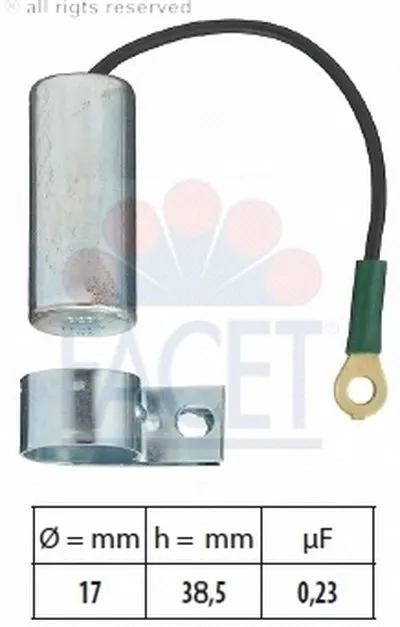 Конденсатор, система зажигания FACET купить