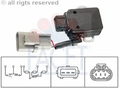 Датчик, положение дроссельной заслонки