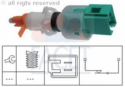 Выключатель, привод сцепления (Tempomat) FACET купить