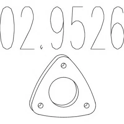 Прокладка, труба выхлопного газа MTS купить