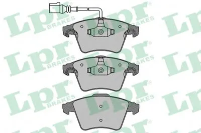Комплект тормозных колодок, дисковый тормоз LPR купить
