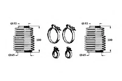 Комплект пылника, рулевое управление OCAP купить
