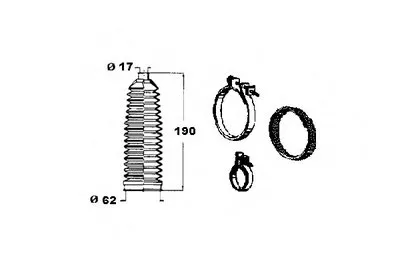 Комплект пылника, рулевое управление OCAP купить