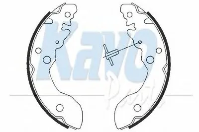 Комплект тормозных колодок MK KASHIYAMA KAVO PARTS купить