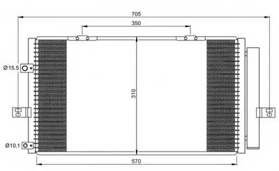 Конденсатор, кондиционер EASY FIT NRF купить