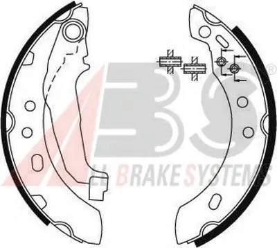 Комплект тормозных колодок A.B.S. купить