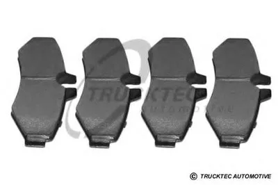 Комплект тормозных колодок, дисковый тормоз TRUCKTEC AUTOMOTIVE купить