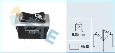 Выключатель, прерывистое вклю FAE купить