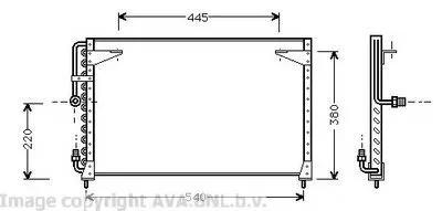 Конденсатор, кондиционер AVA QUALITY COOLING купить
