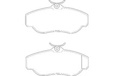Комплект тормозных колодок, дисковый тормоз DURON купить